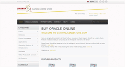 Desktop Screenshot of darwinlicensestore.com